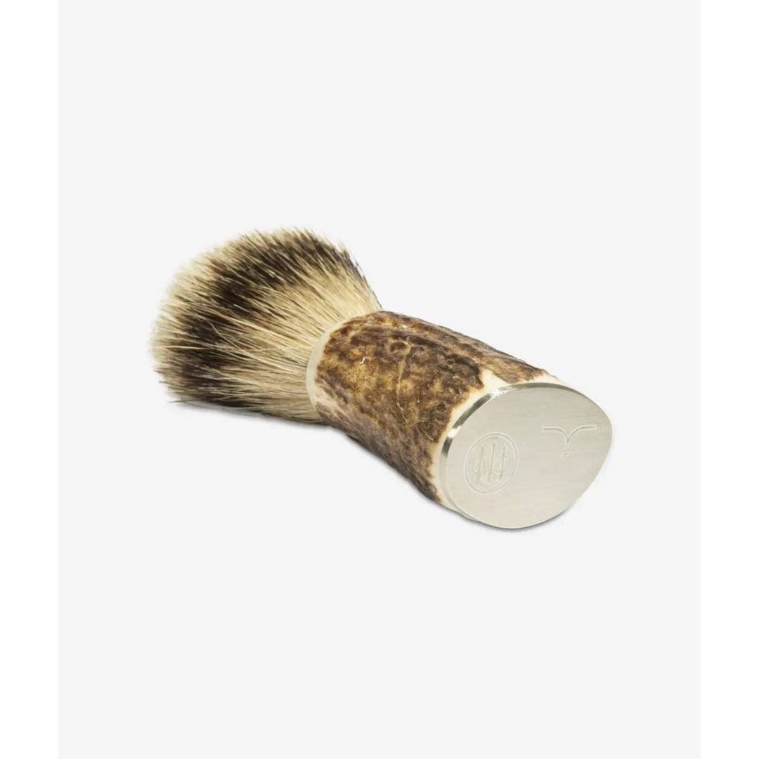 SHAVING BRUSH - DEER Brown Larusm – view 4
