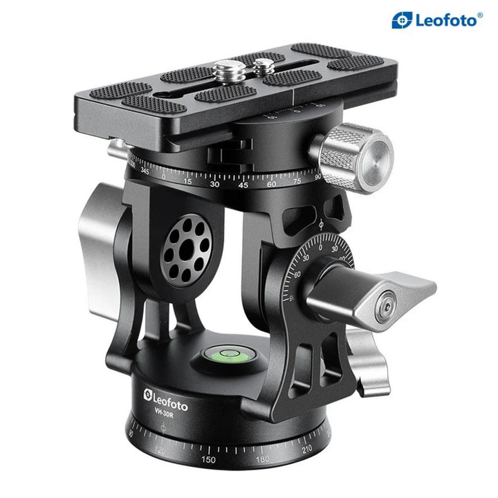 Leofoto VH-30R Two-Way Telephoto Lens Head with Panning Clamp