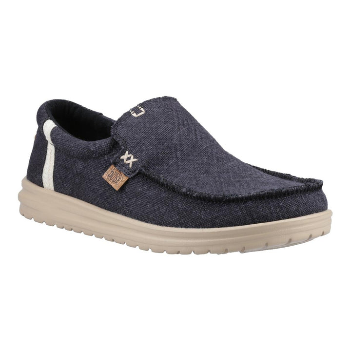 HEYDUDE Mikka Jute Shoes Black/Irish