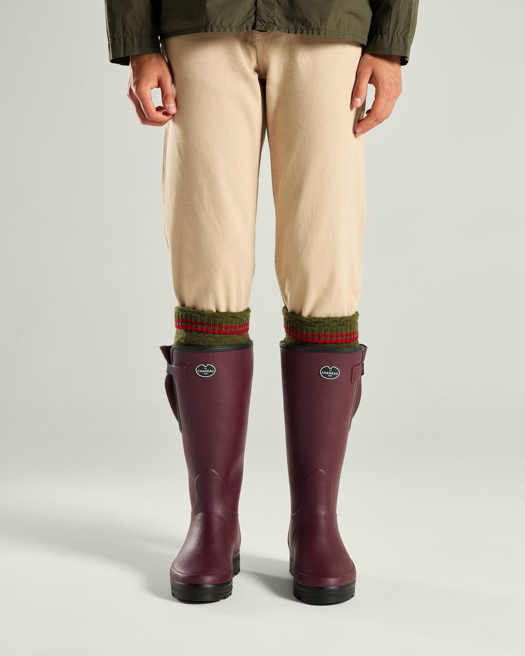 Le Chameau Men's Vierzonord Neoprene Lined Wellington Boot