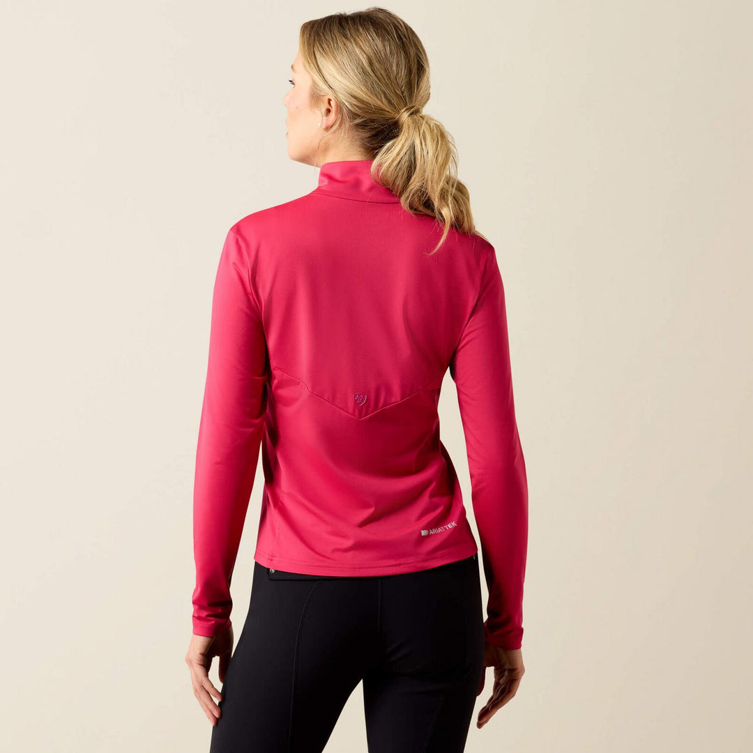 Ariat Ladies Lunaveil 1/2 Zip Long Sleeve Base Layer