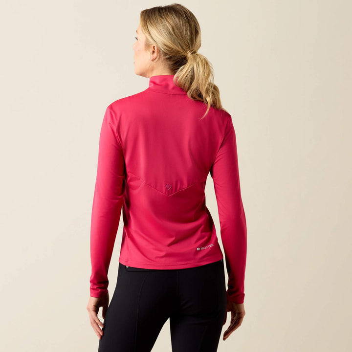 Ariat Ladies Lunaveil 1/2 Zip Long Sleeve Base Layer