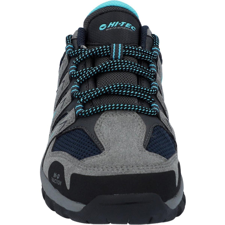 Hi-Tec Corzo Low Hikers Cool Grey/Navy Blue/Curacao