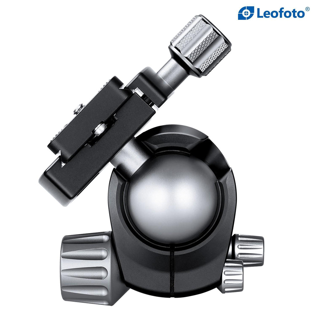 Leofoto LH-47 47mm Low Profile Ball Head with QP-70N Plate