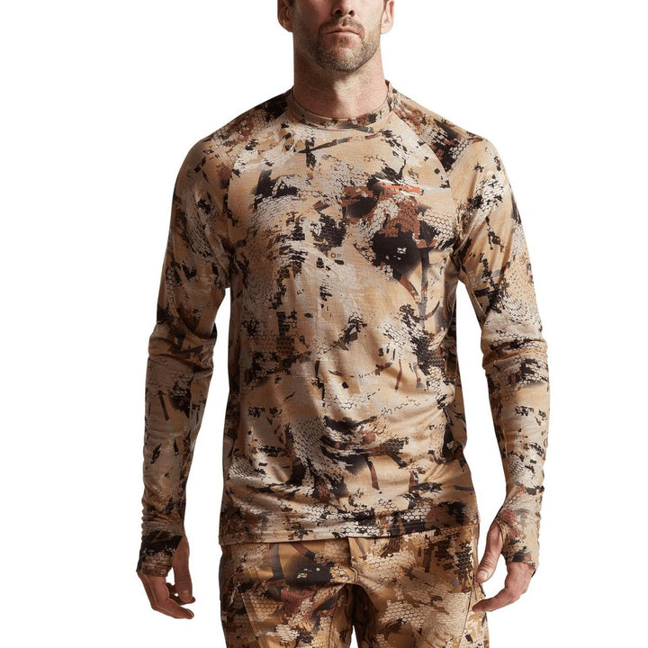 Sitka Core Merino 120 LS Crew Optifade Waterfowl