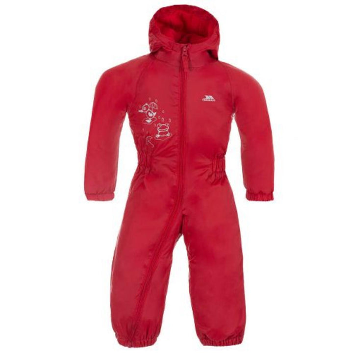 Trespass Dripdrop Kids Padded Waterproof All-In-One Suit