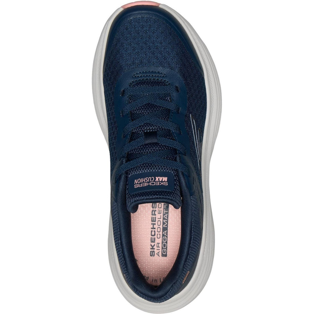 Max Cushioning Endeavour Trainer Navy Synthetic/Pink Trim