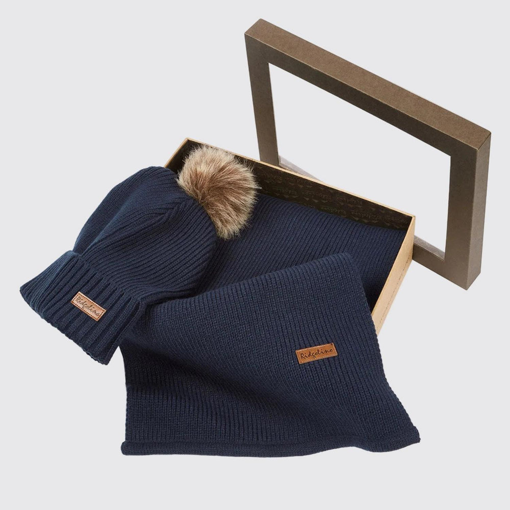 Ridgeline Baltic Bobble Hat & Scarf Set – view 2