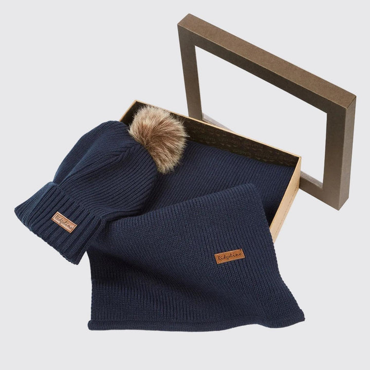 Ridgeline Baltic Bobble Hat & Scarf Set