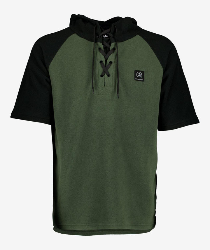 Swanndri Men's Original Lace Front Fleece Hoodie