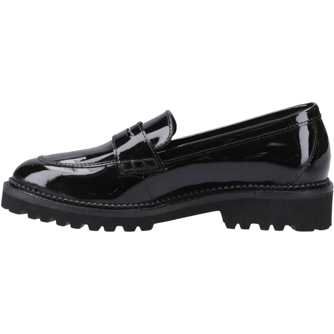 Hush Puppies Grazia Loafer Patent Snr Black