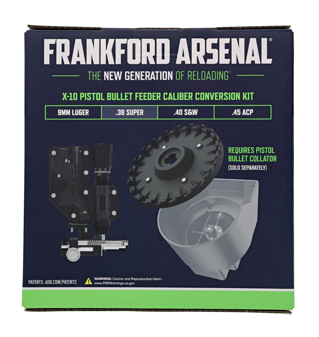 Frankford Arsenal X-10 .38 Super Bullet Feeder Conversion Kit