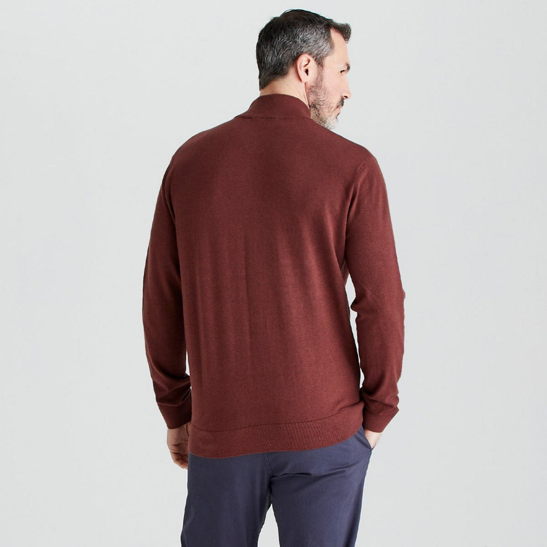 Ridgeline Mens Hartland 1/4 Zip Knit