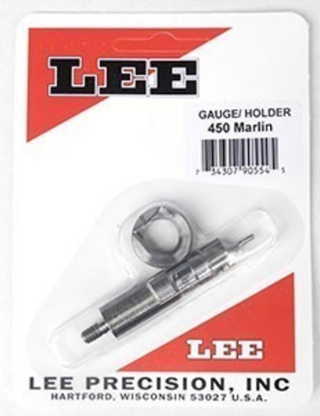 Lee Precision 450 Marlin Case Length Gauge and Shell Holder