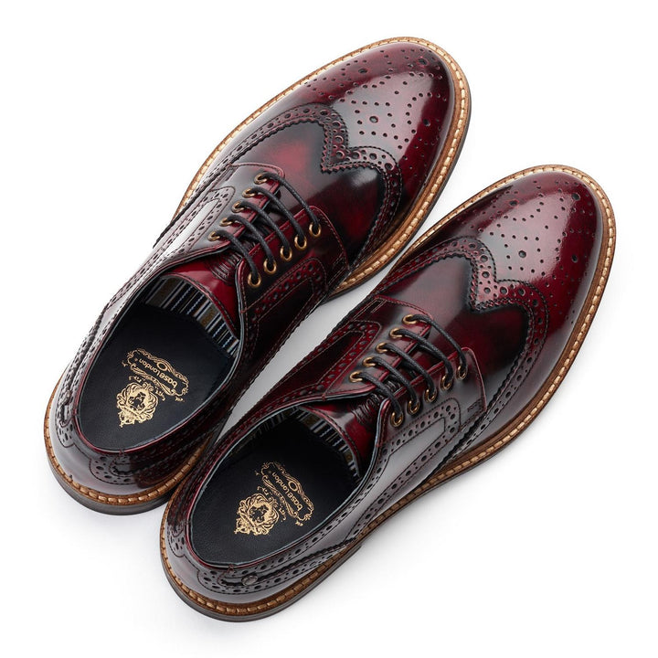 Woburn Excel Brogue Bordo