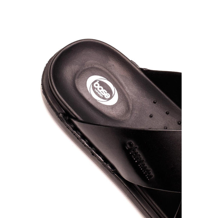 Drift Cross Strap Sandal Black