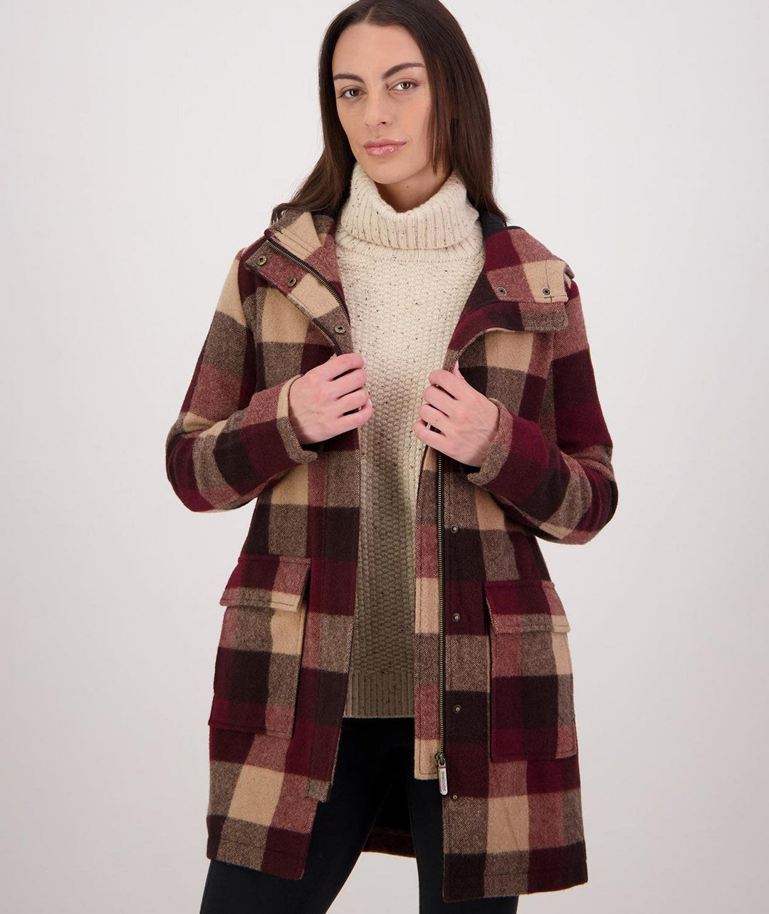 Swanndri Women's Annmore V2 Wool Overcoat