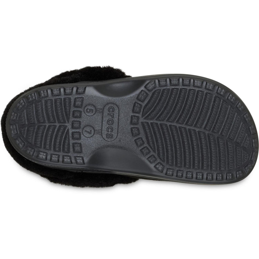 Unfurgettable Vegan Suede Clog Black