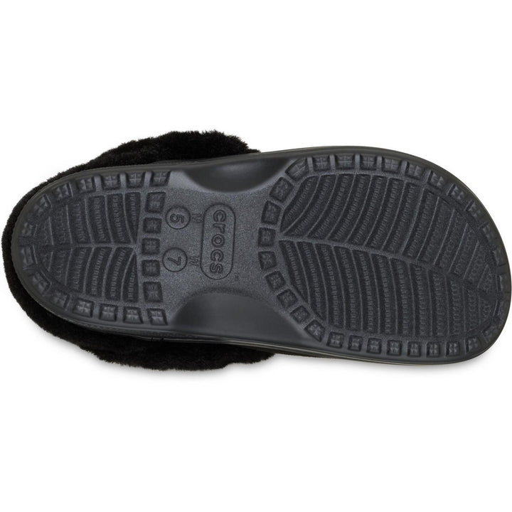 Unfurgettable Vegan Suede Clog Black