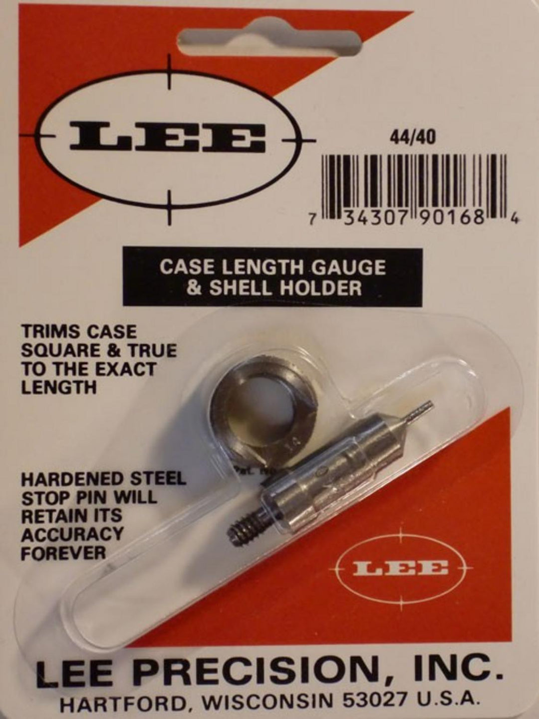 Lee Precision 44-40 Winchester Case Length Gauge and Shell Holder