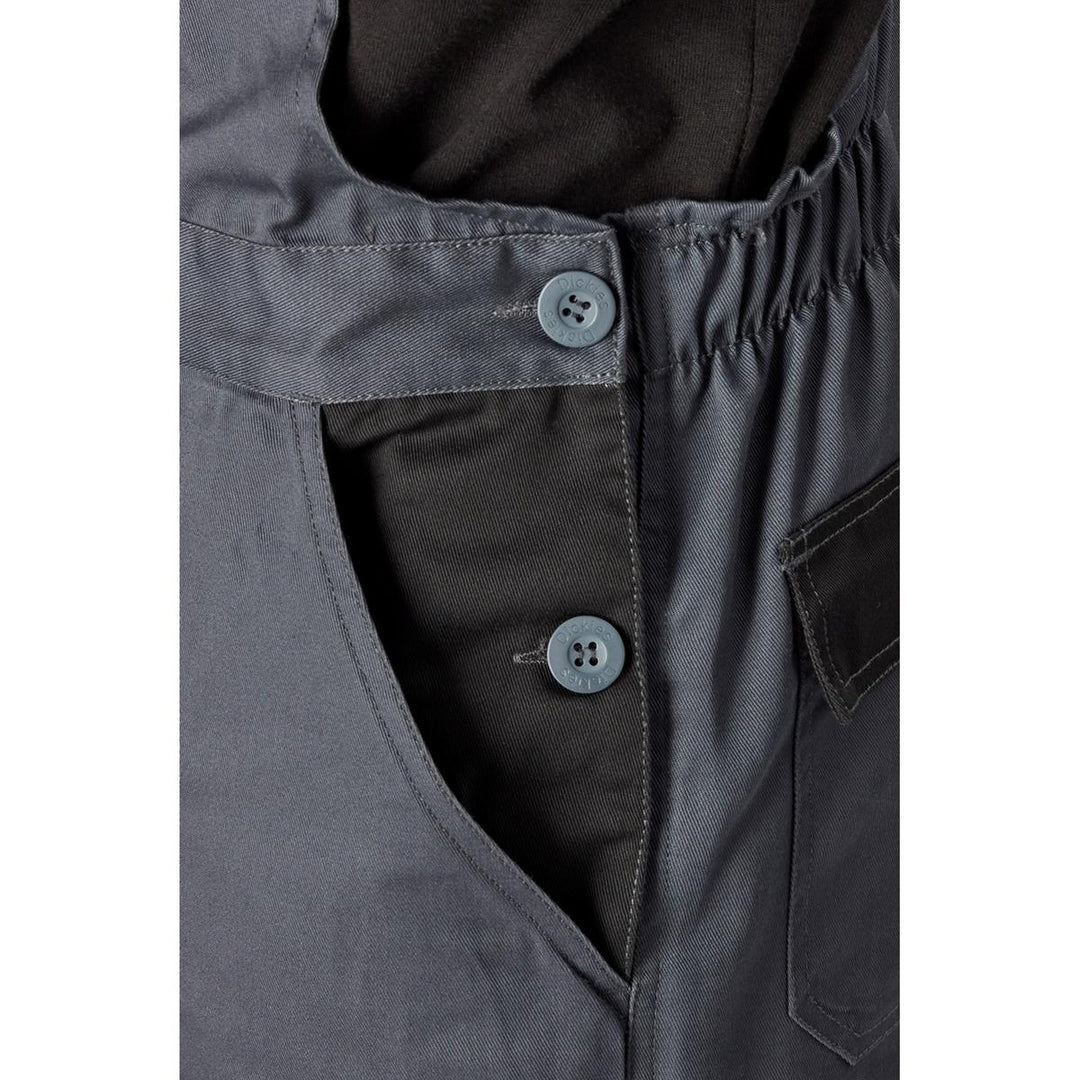Dickies Everyday Bib and Brace Slate Grey/Black – view 6