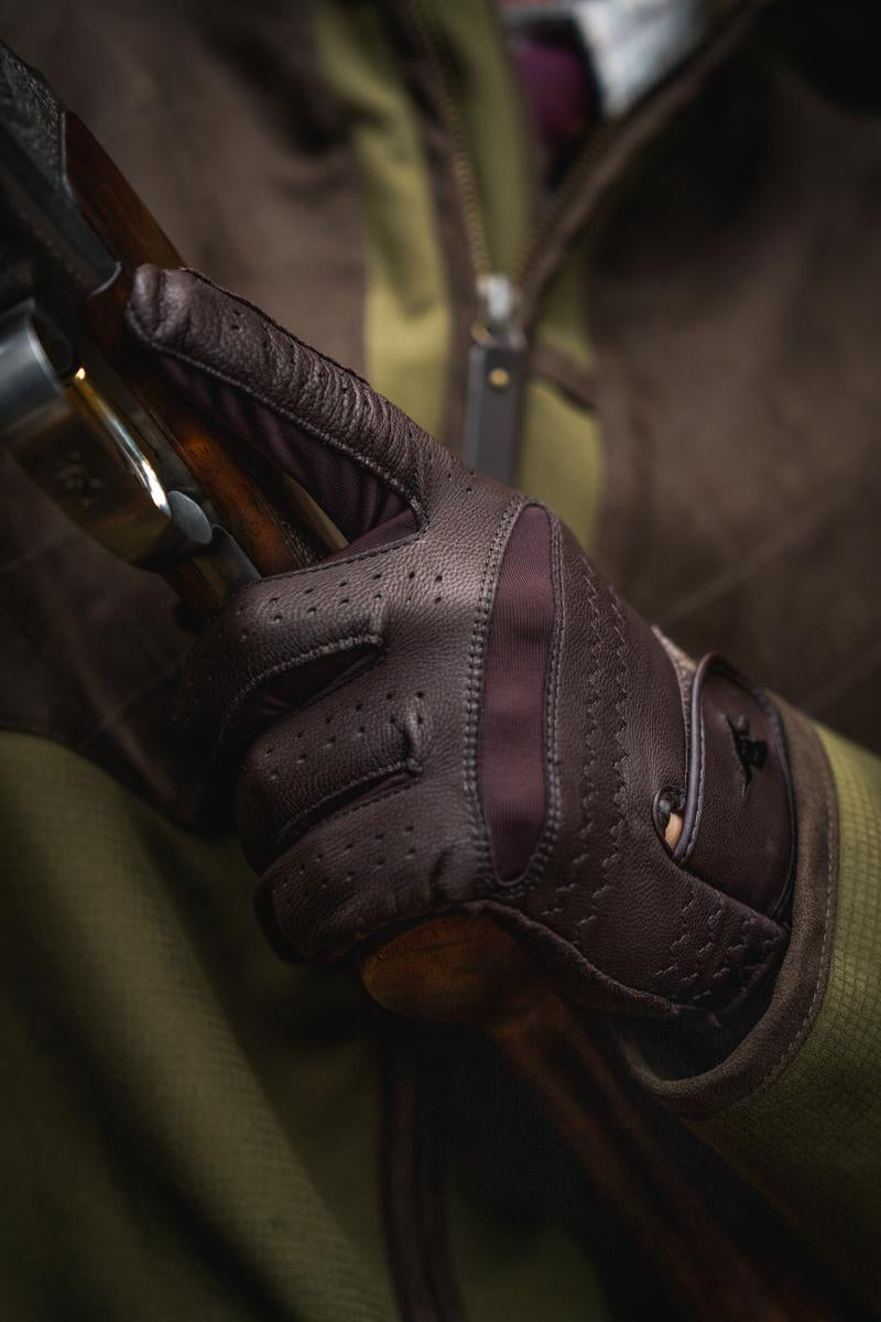 Seeland Aim Shooting Gloves Chocolate Torte