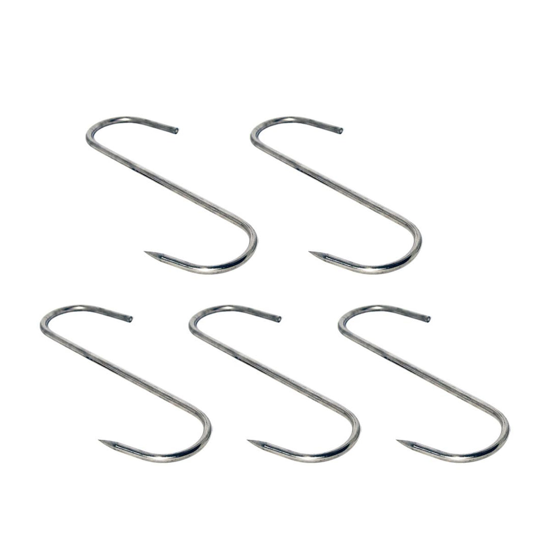6 gauge fishing hooks Mjoelner Butcher Hooks 6mm — 5 Pack – BushWear