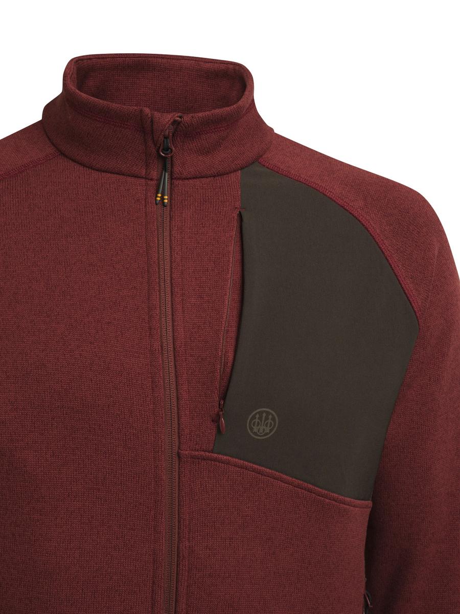 Beretta Abisko Full Zip Fleece  Madder Brown