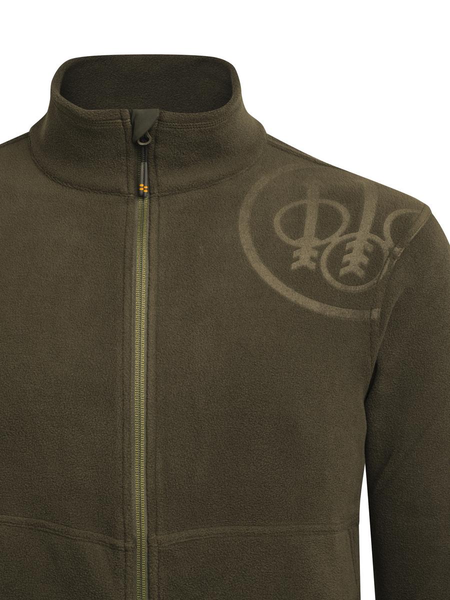 Beretta HP Logo Full Zip Green Moss