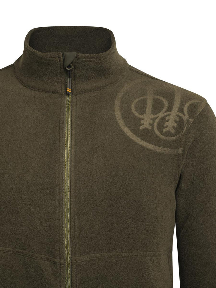 Beretta HP Logo Full Zip Green Moss