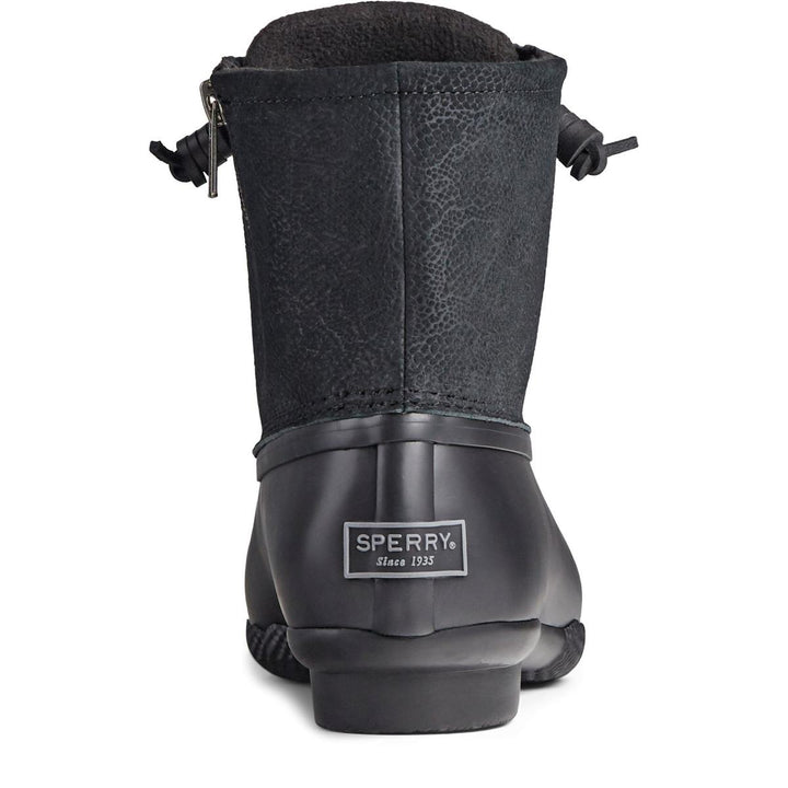 Sperry Saltwater Mid Boot Black