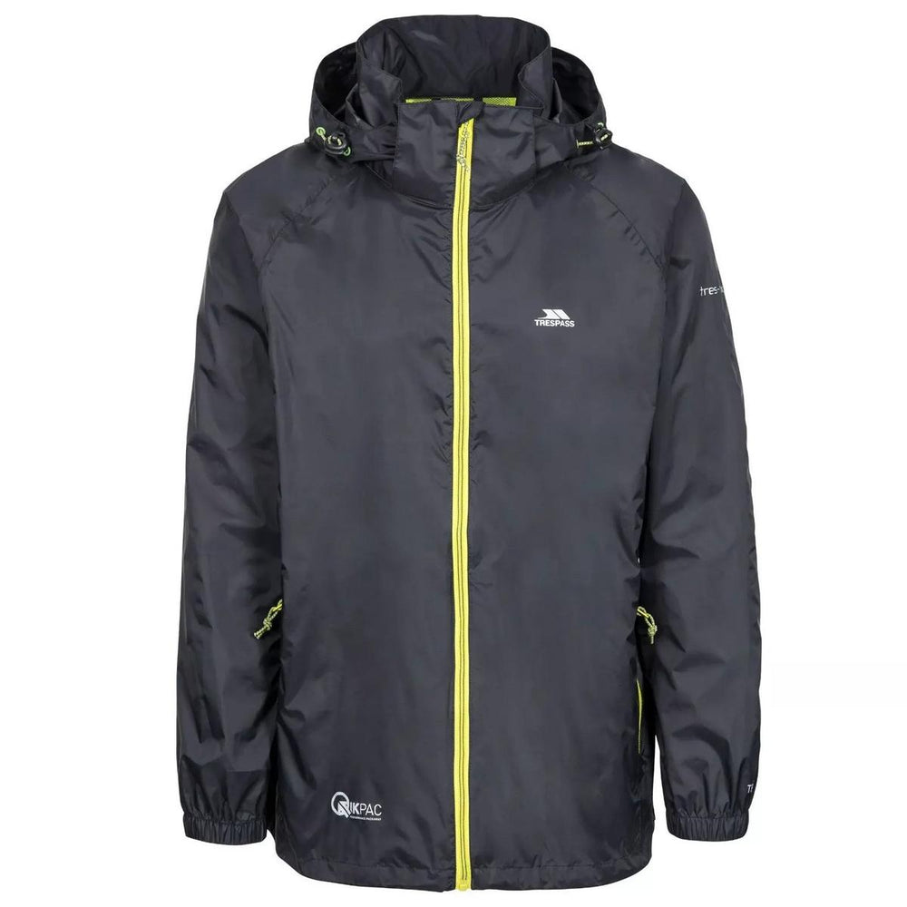 Trespass Unisex Qikpac X Waterproof Packaway Jacket – view 2