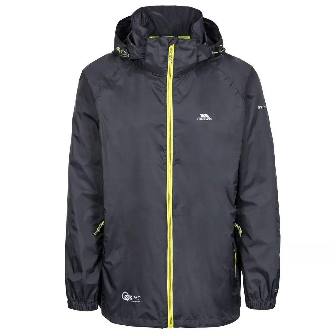 Trespass Unisex Qikpac X Waterproof Packaway Jacket – view 2