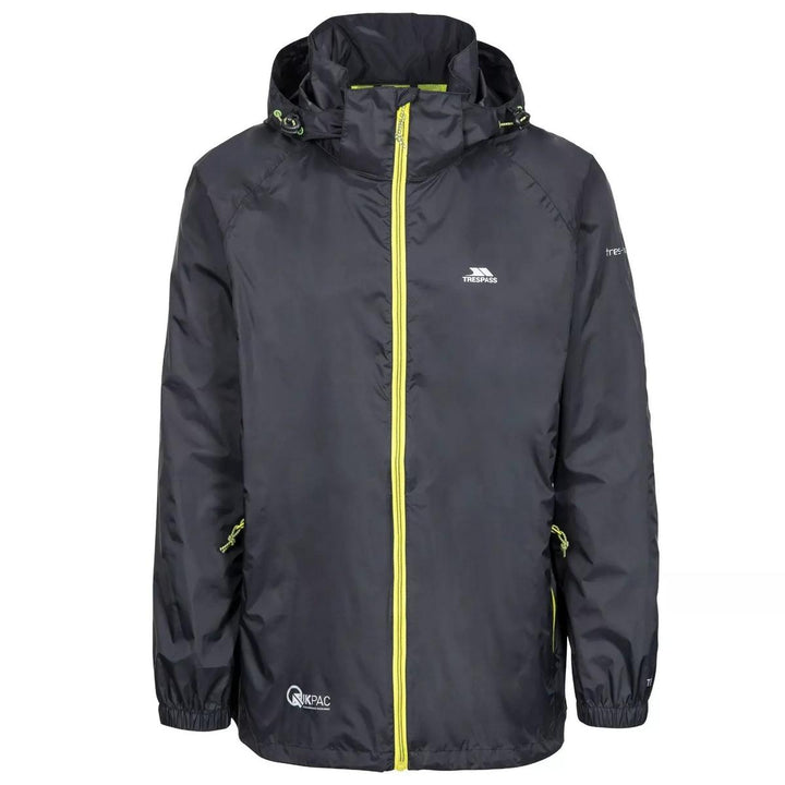 Trespass Unisex Qikpac X Waterproof Packaway Jacket – view 2