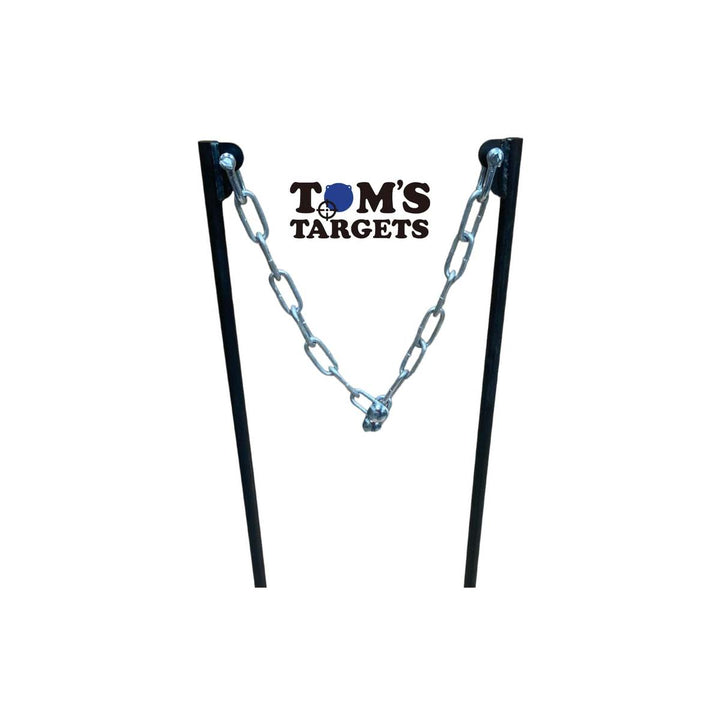 Tom's Targets Poles and Chains Centrefire - 10mm AR500