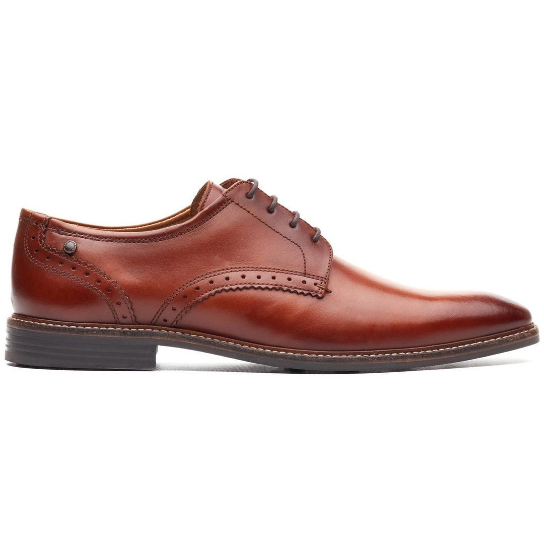 Eton Lace Up Shoe Burnt Tan