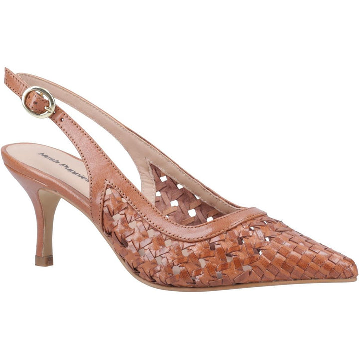 DALIA KITTEN HEEL TAN