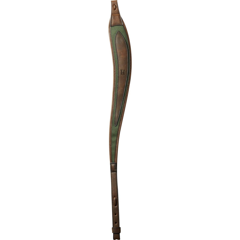 Harkila Rifle sling in canvas/ leather Green 93 cm – view 2
