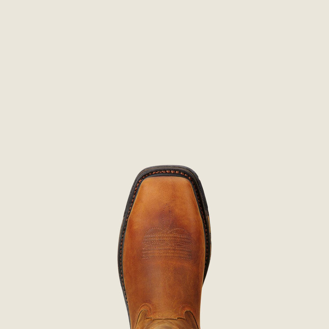 Ariat Mens Workhog Wide Sq Toast Prim St – view 3