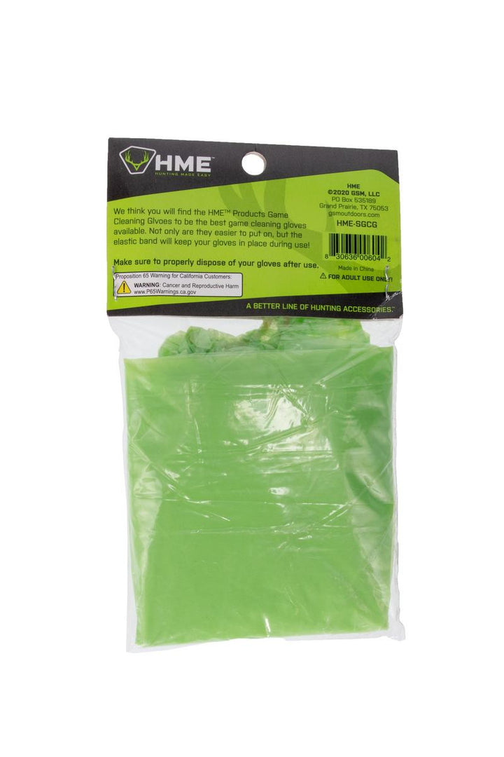 HME Shoulder Length Game Cleaning Gloves - One Pair