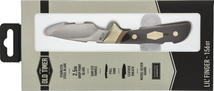Old Timer Lil' Finger 156OT Knife with Leather Sheath – view 4