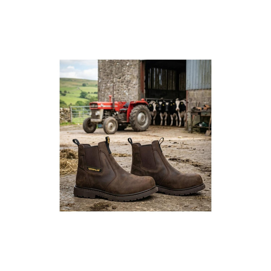 Ager Dealer Occupational Work Boot Brown