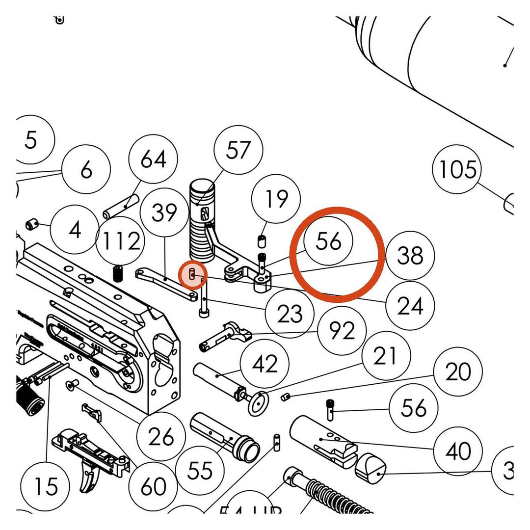 FX Carrier Screw Dynamic 20946