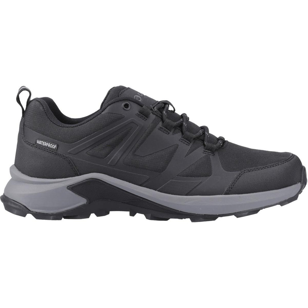 Cotswold Horton Low Recycled Hiking Shoes WP Black