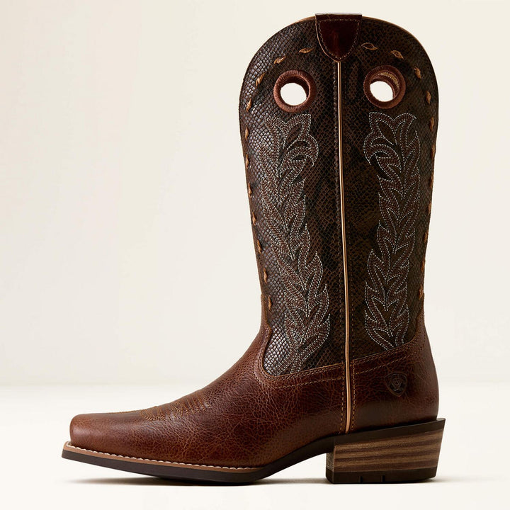 Ariat Ladies Lucera Narrow Corner Toe Dpst Tn/chc Snk Prt