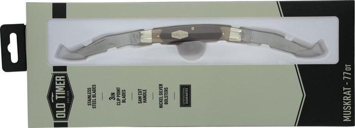 Old Timer Muskrat 2 Blade Folding Knife / 77OT