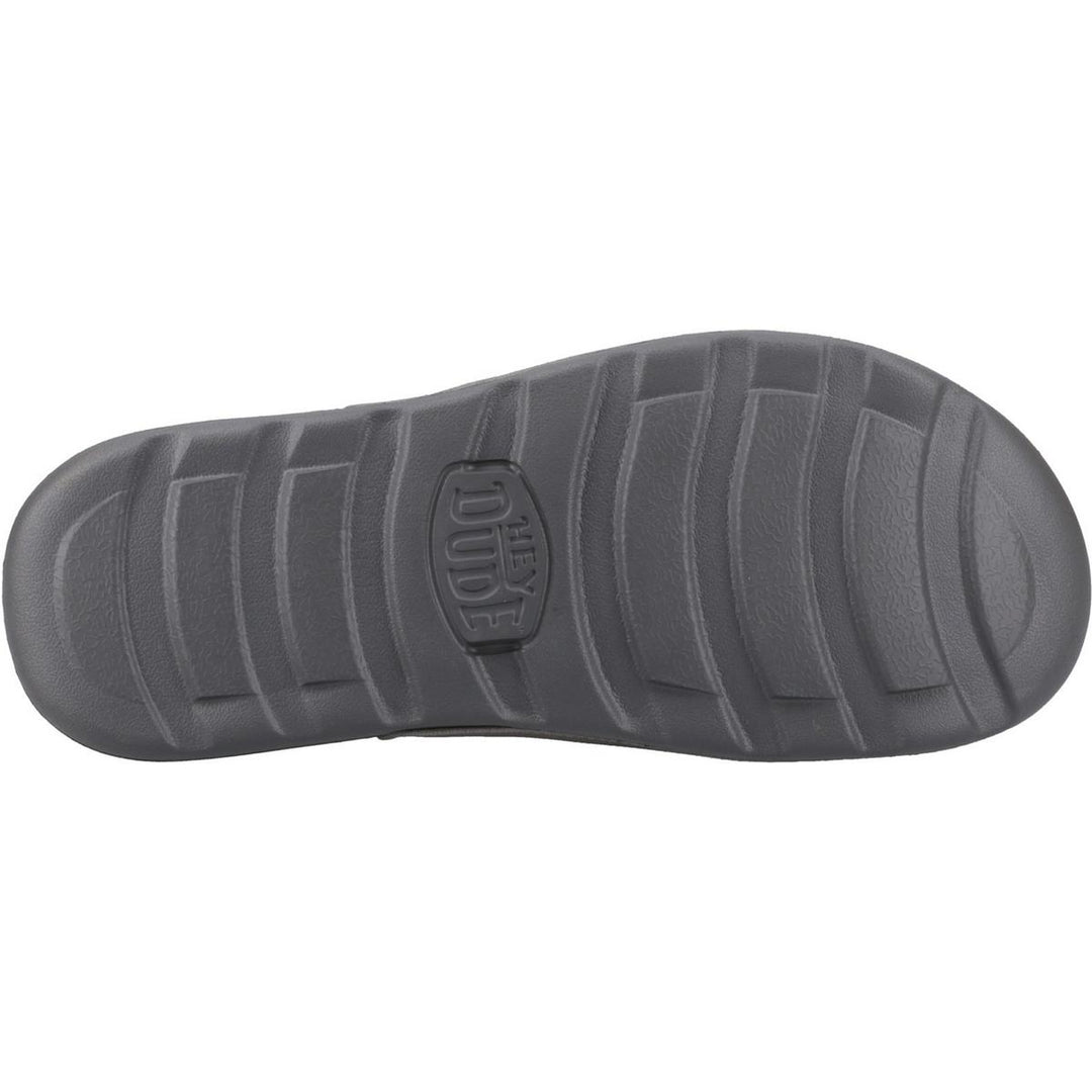 HEYDUDE Shore Slide Classic Sandal Granite Grey