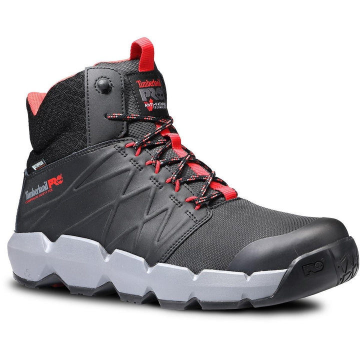 Timberland Pro Morphix 6" Safety Boot Black/Red