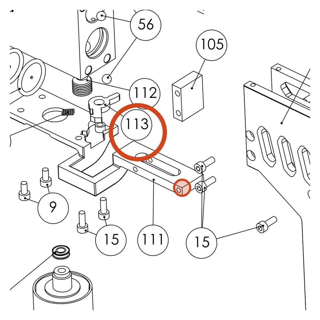 FX Locking Arm Magazine Bracket 20116