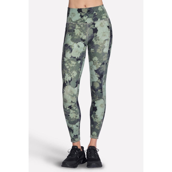 Skechers Performance GO FLEX Rib Inbloom Legging Inbloom Green